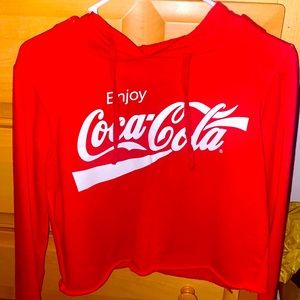 Coca-Cola Crop Hoodie